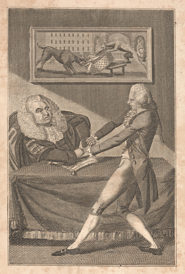 The struggle, or compulsive resignation. by Anonymous
