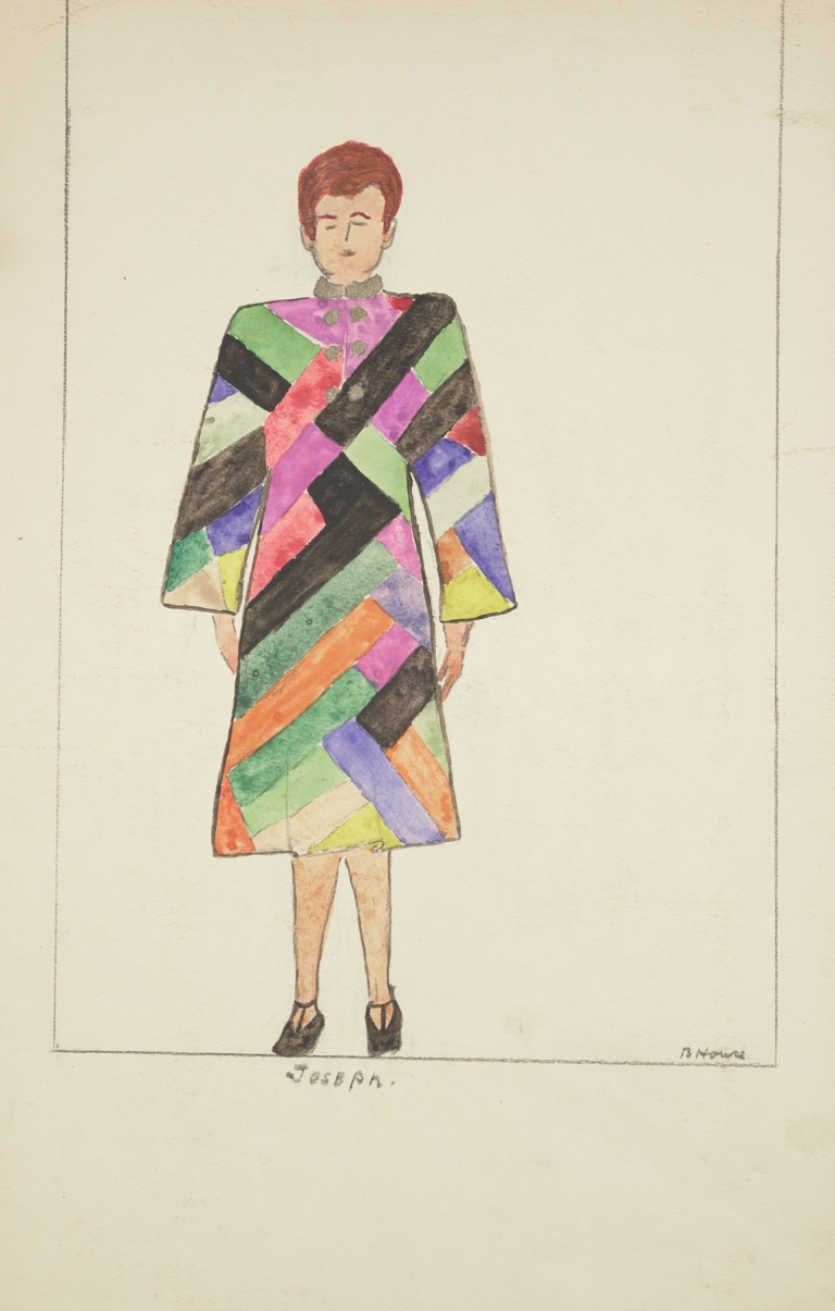 The Sun and I: Joseph. Multicolored coat by B. House
