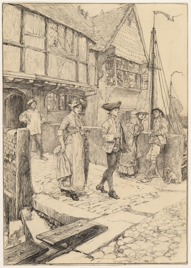 The Sunday Walk by Edwin Austin Abbey
