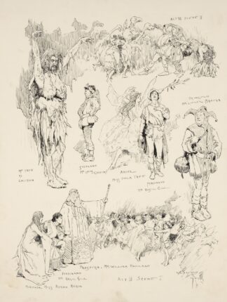 The tempest, act III, scene 2, as performed at his Majesty’s Theatre by Arthur C. Michael