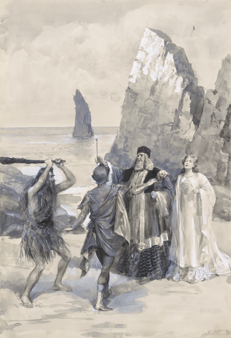 The tempest ; I, 2, as performed at His Majesty’s Theatre by A.M. Faulkner