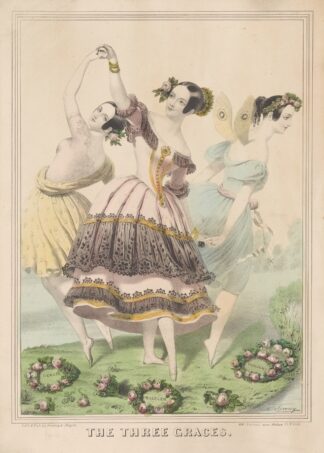 The three graces by Sarony, Major & Knapp Lith.