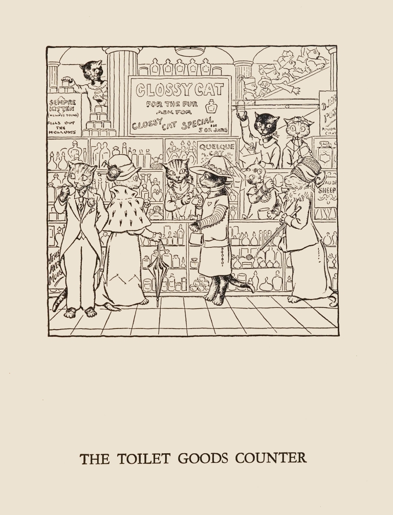 The toilet goods counter by William Ely Hill