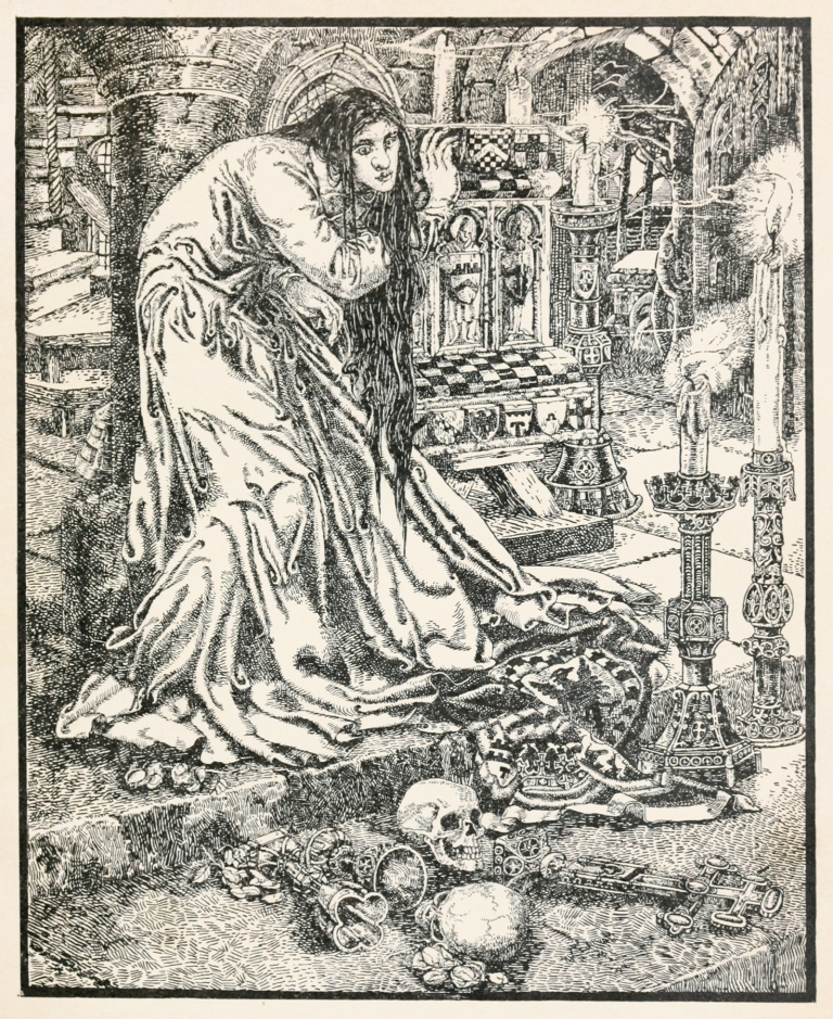 The Tsarivna arose from her coffin by Noel Nisbet