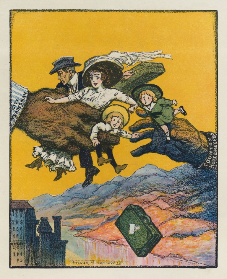 The tug of war by Frank Arthur Nankivell