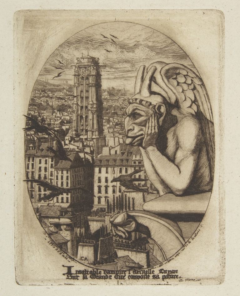 The Vampire by Charles Meryon
