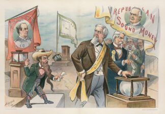 The vote of the gold democrats; — their country’s welfare before their party’s welfare by Louis Dalrymple