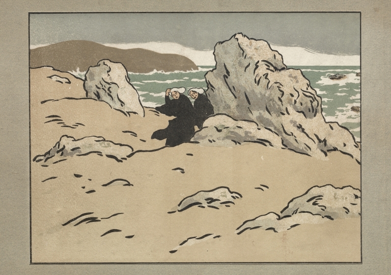 The Wandering Jew; Back Cover by Henri Rivière
