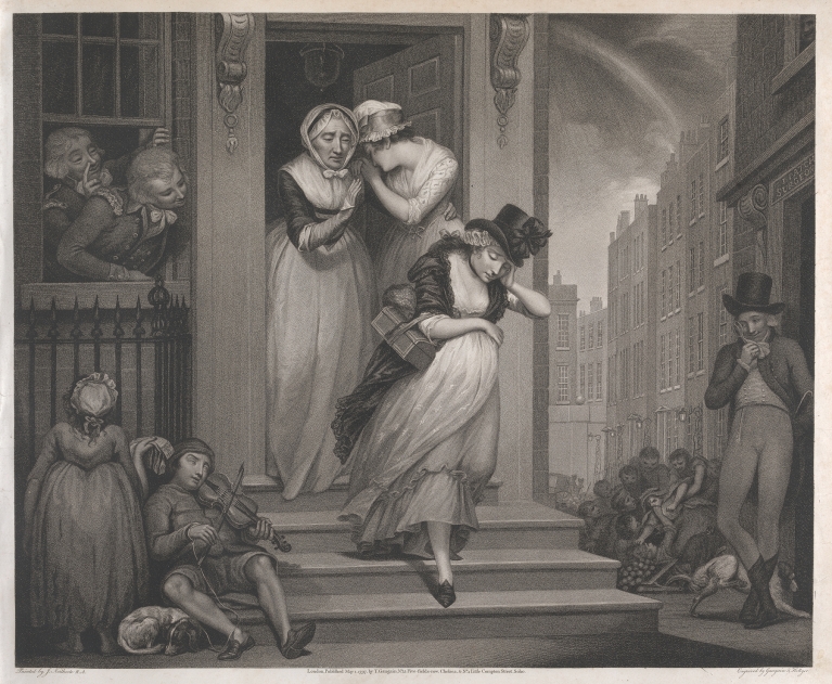 The Wanton turn’d out of Doors for Misconduct by James Northcote