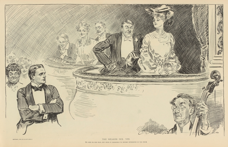 The weaker sex.—VIII by Charles Dana Gibson