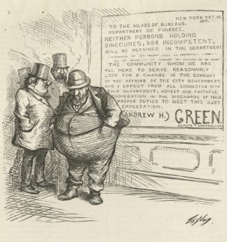 The wearing of the green by Thomas Nast