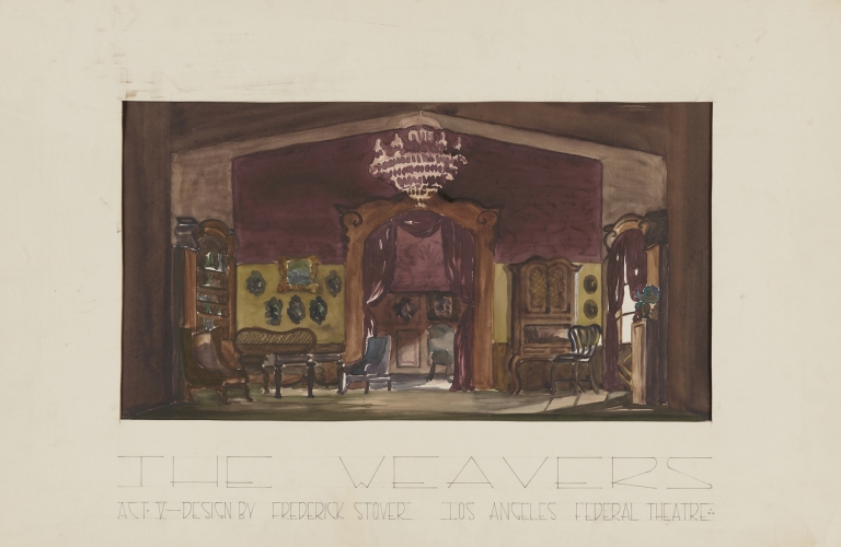The Weavers: Act V by Frederick Stover