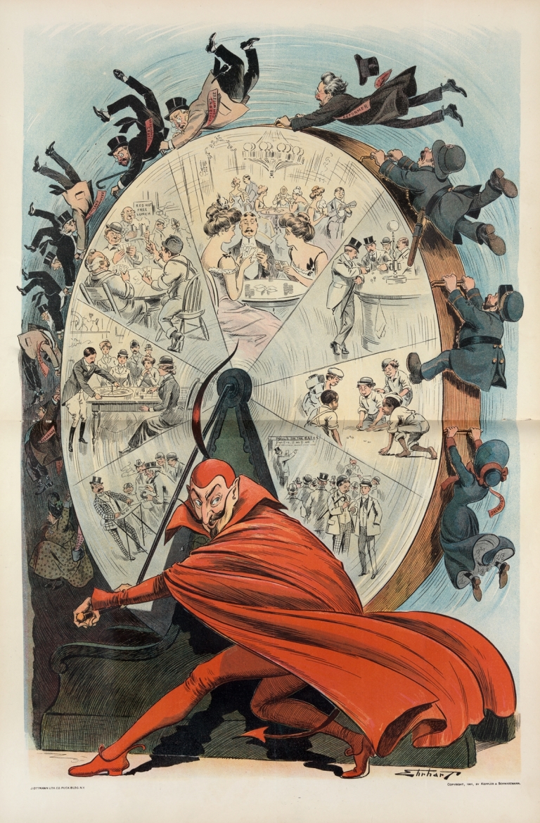 The wheel that can’t be stopped; – it’s human nature by Samuel Ehrhart