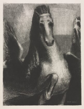 The Wing by Odilon Redon