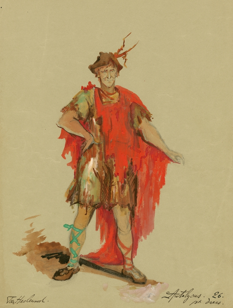 The Winter’s Tale; Autolycus by Tom Heslewood