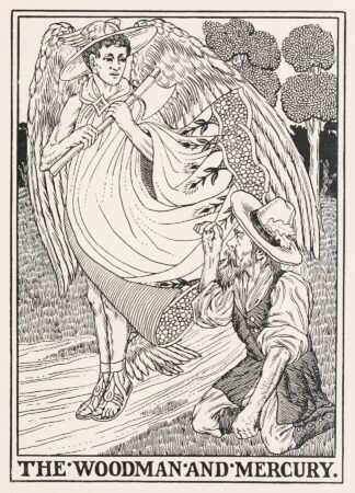 The Woodman and Mercury by Percy J. Billinghurst