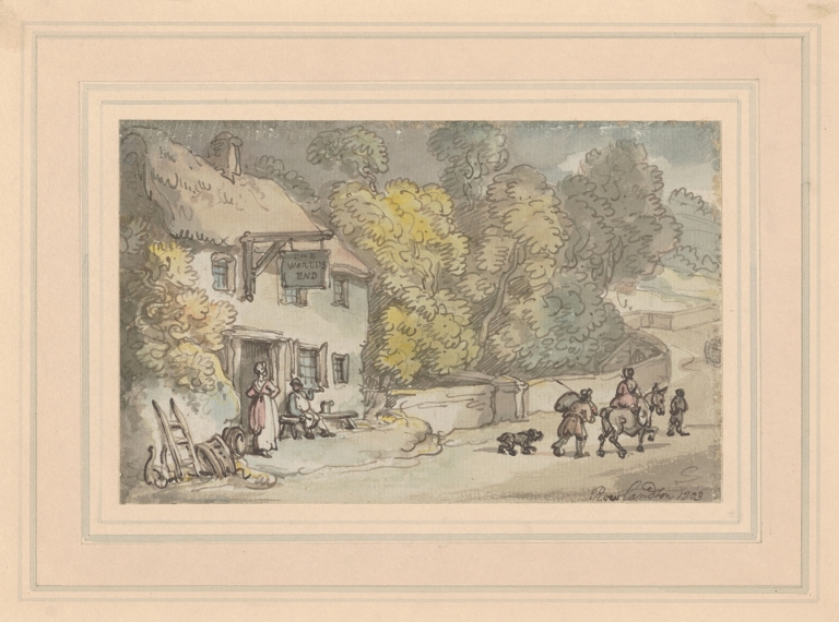 The World’s End Inn by Thomas Rowlandson