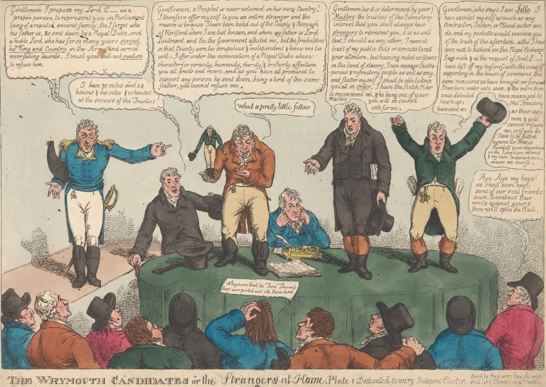 The Wrymouth Candidates of the Strangers at Home Plate by Charles Williams