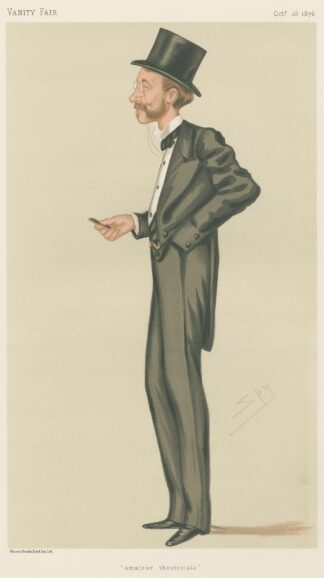Theatre; ‘Amateur Theatricals’, Viscount Newry and Morne, October 28, 1876 by Leslie Matthew Ward