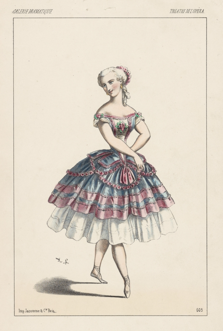 Théâtre de l’Opera. Melle Plunkett rôle de Vert-Vert by Alexandre Lacauchie