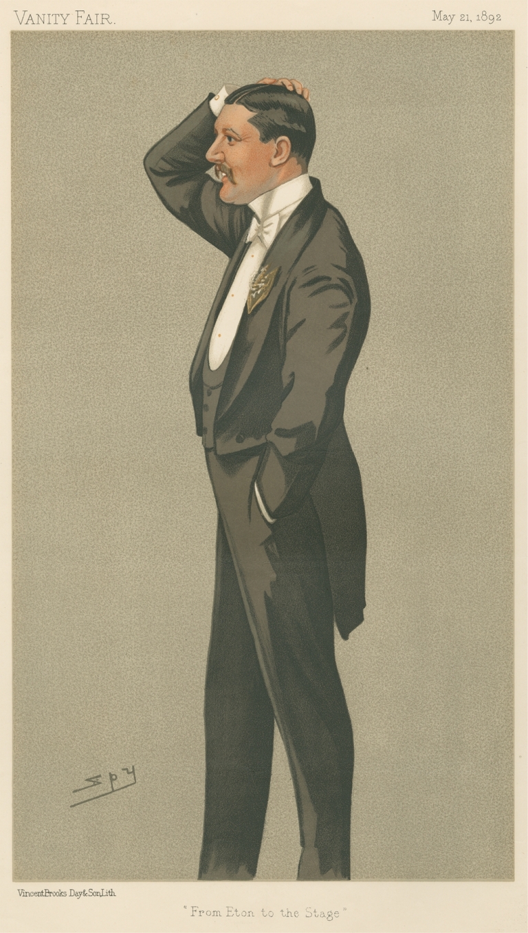 Theatre; ‘From Eton to the Stage’, Mr. Charles Hawtrey, May 21, 1892 by Leslie Matthew Ward
