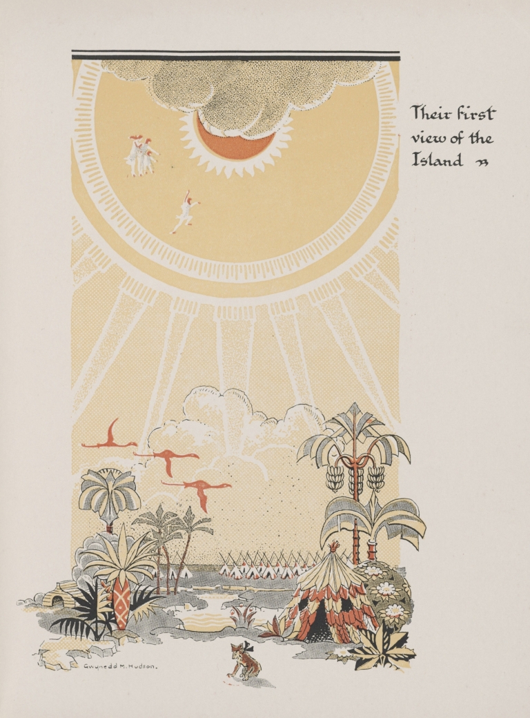 Their first view of the island by Gwynedd M. Hudson
