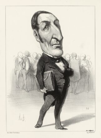 Théobald Lacrosse by Honoré Daumier