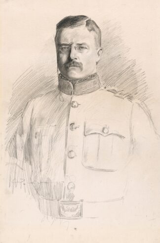 Theodore Roosevelt by Charles Dana Gibson