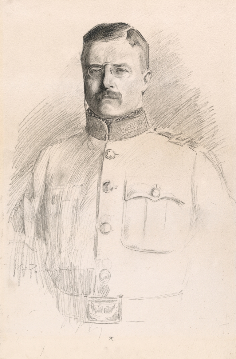 Theodore Roosevelt by Charles Dana Gibson