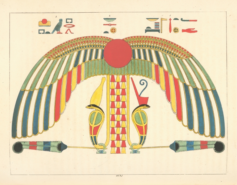Thoth Trismégiste, le premier Hermès, Hermès Trismégiste.. by Léon-Jean-Joseph Dubois