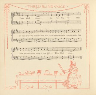 Three Blind Mice by Walter Crane
