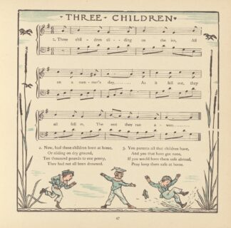 Three Children by Walter Crane