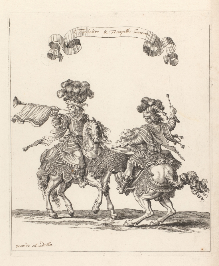 Timbalier et Trompette Persans by François Chauveau
