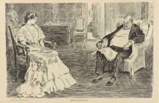 Time for reflection by Charles Dana Gibson