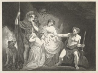 Timon of Athens, Act IV, Scene III, A Wood–Timon, Phyrma by John Opie