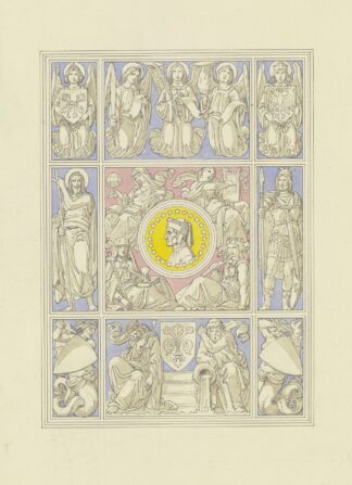 Titelblatt zur Göttlichen Komödie by Ferdinand Fellner
