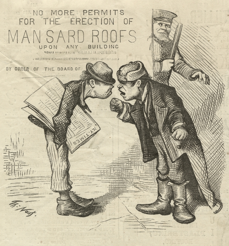 Too inflammatory by Thomas Nast