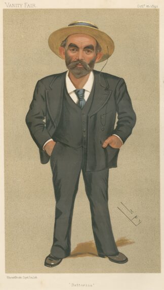Trade Union Officials; ‘Battersea’, John Burns, October 15, 1892 by Leslie Matthew Ward