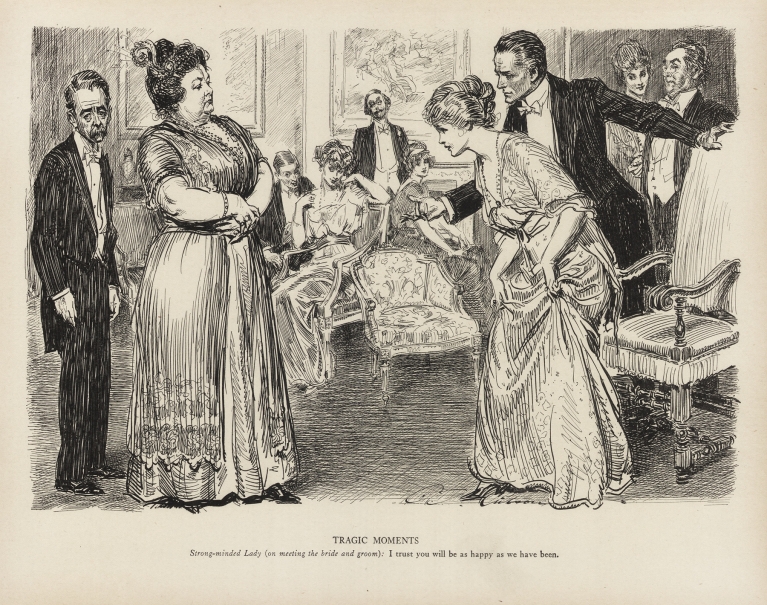 Tragic moments by Charles Dana Gibson