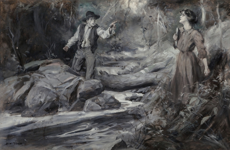 Trail of the Lonesome Pine by Frederick Coffay Yohn
