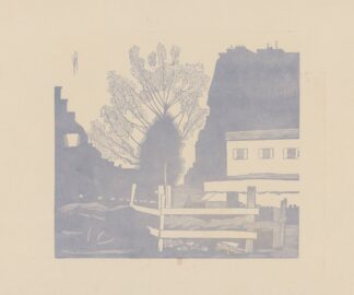 Travaux du métropolitain, Chantier boulevard de Courcelles by Amédée Joyau
