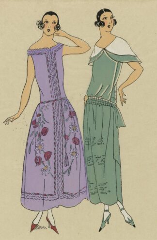 FLEURS DES CHAMPS. – 1. Robe d´organdi… by Anonymous