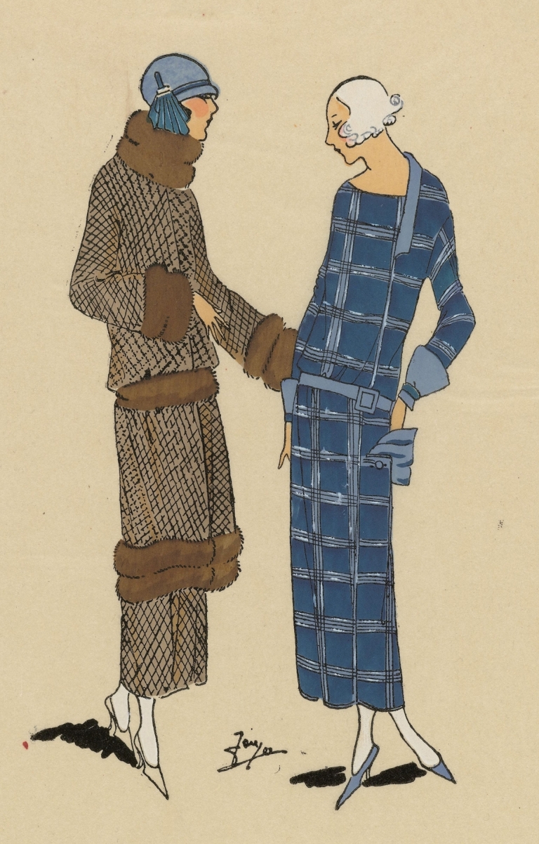 ÉLÉGANTES. – Infiniment chic, ce tailleur… by Anonymous