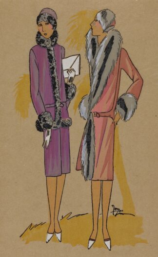 RISQUE TOUT.-Tailleur de velours by Anonymous