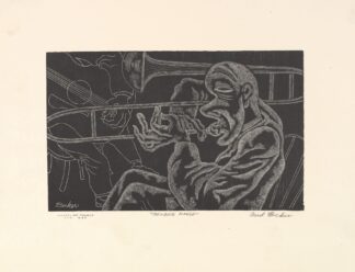 Trombone Player by Fred Becker