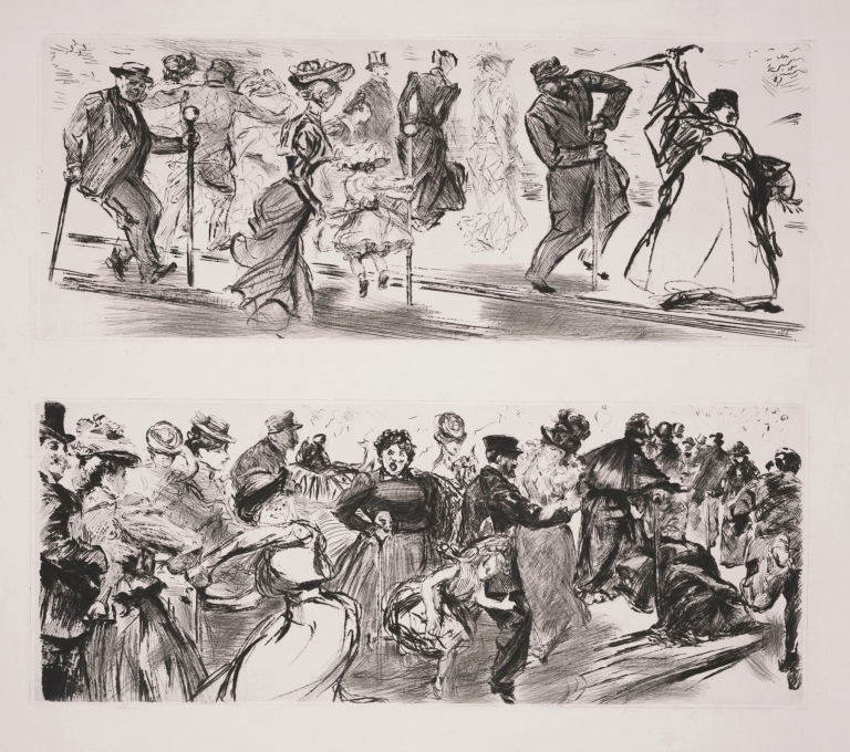 Trottoir roulant by Charles Paul Renouard