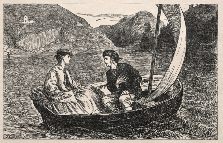 Try for a Tutorship – A Critical Moment by George Du Maurier