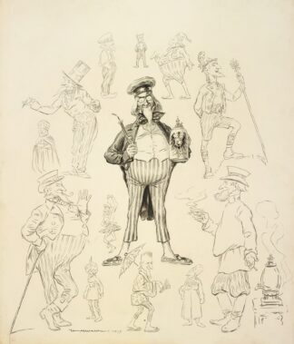 Trying to look neutral by William Henry Walker
