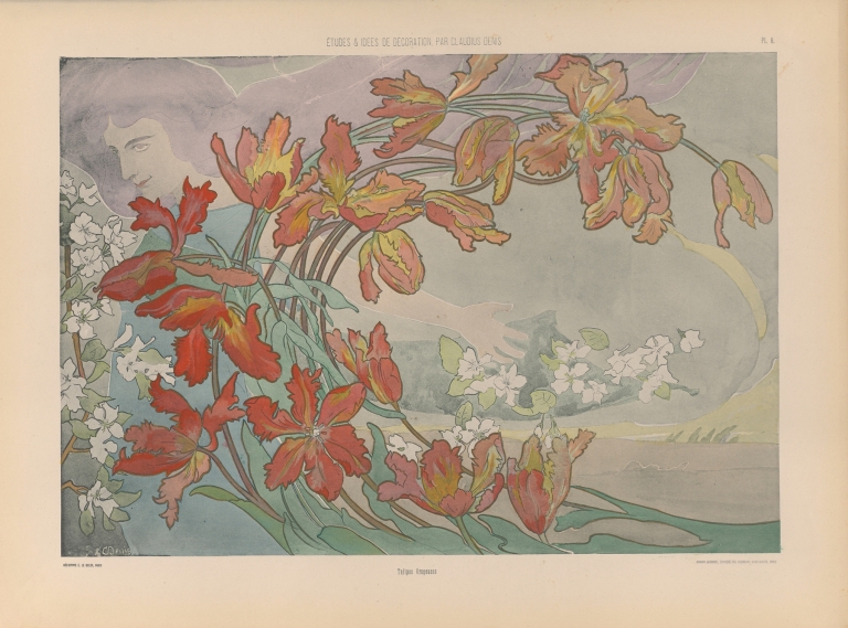 Tulipes Orageuses by Claudius Denis