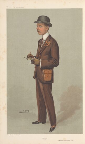 Turf Devotees; ‘Billy’, William Arthur Hamar Bass, September 14, 1905 by Leslie Matthew Ward